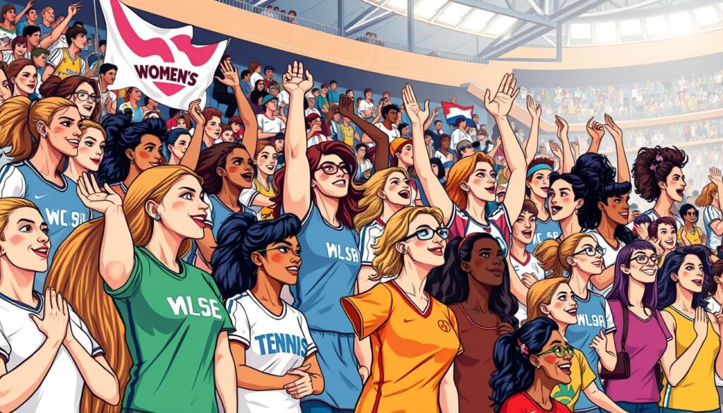 women's sports fan demographics