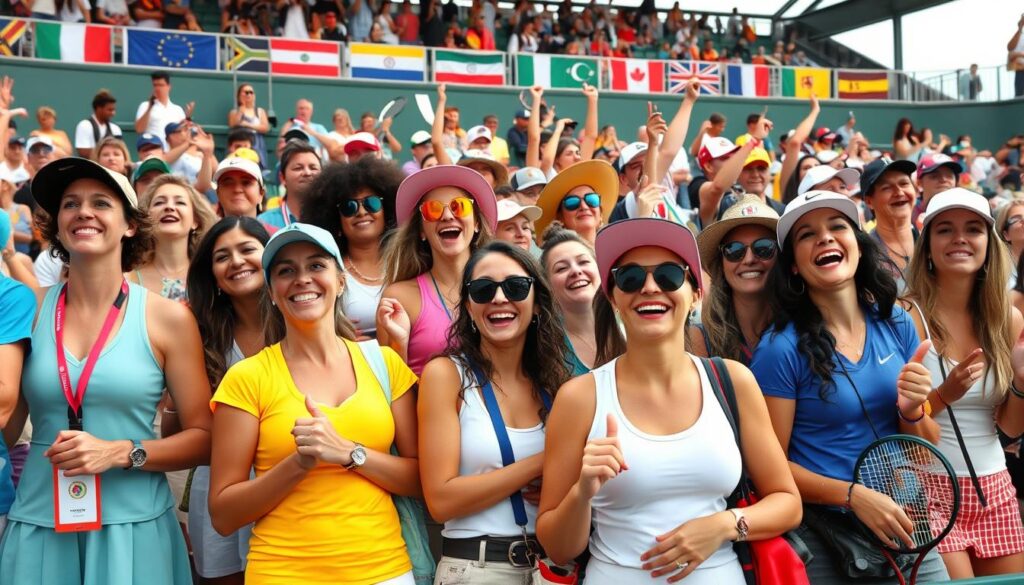 women's tennis fan demographics