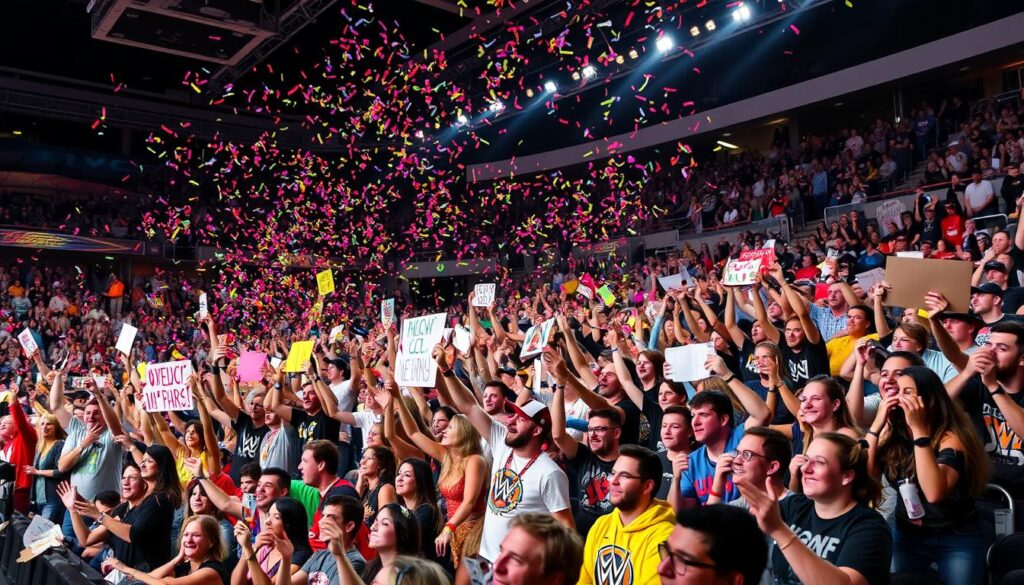 wrestling fan engagement
