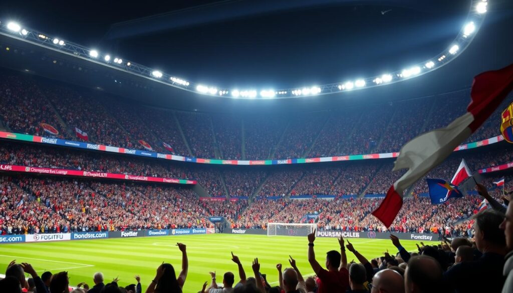 Champions League attendance