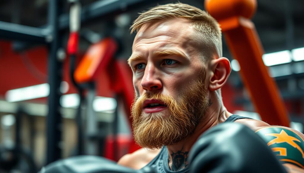 Conor McGregor training
