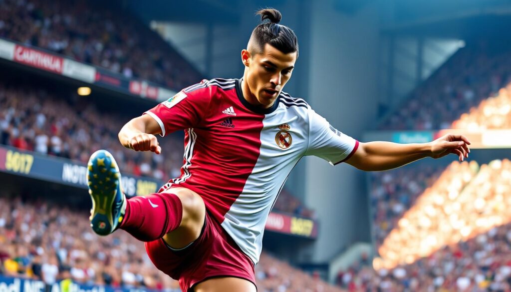 Cristiano Ronaldo soccer superstar