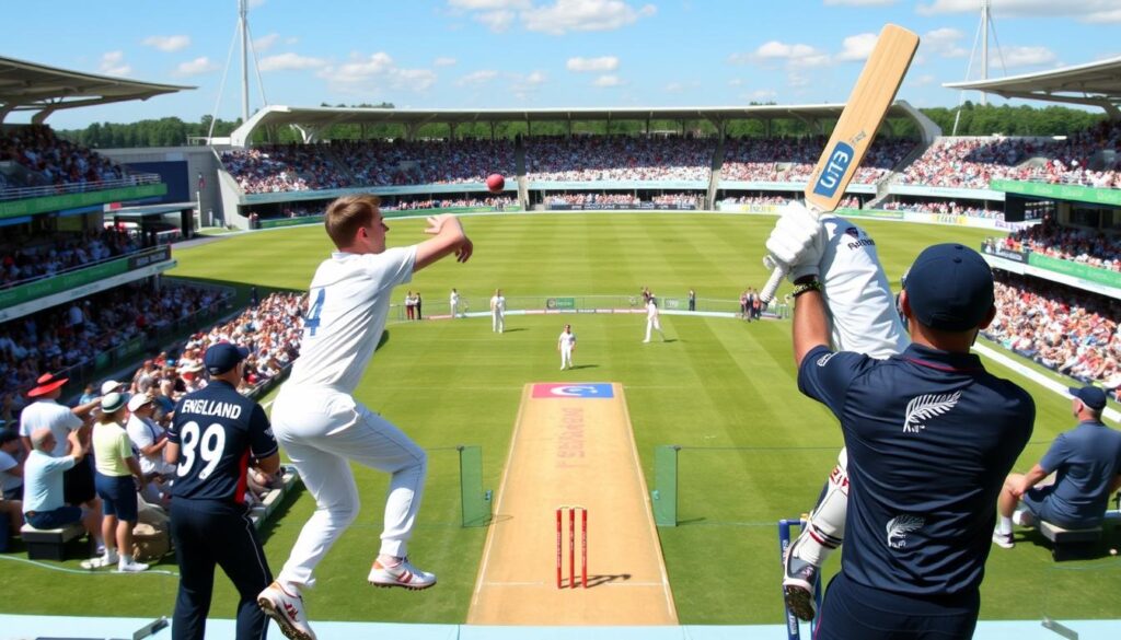 England vs New Zealand cricket match