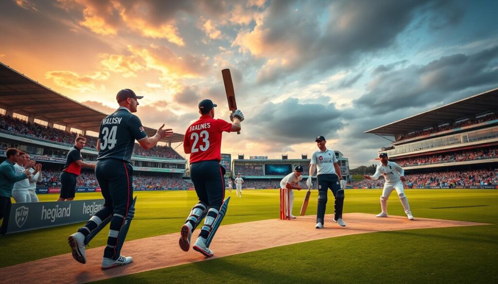 England vs New Zealand cricket rivalry