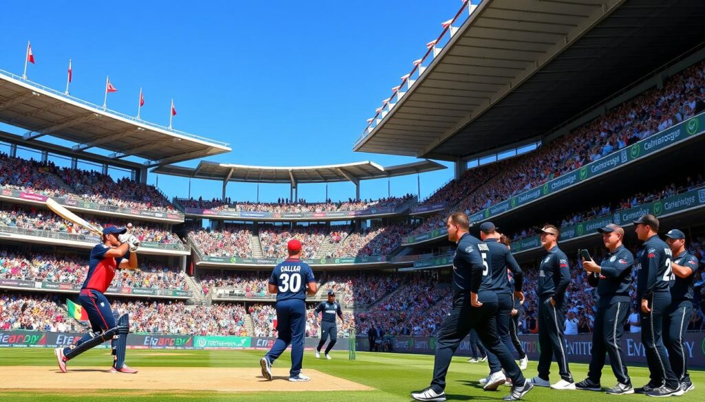 England vs New Zealand cricket team