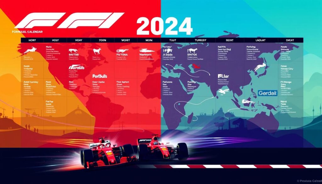 Formula 1 2024 race calendar