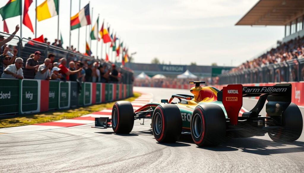 Formula 1 racing