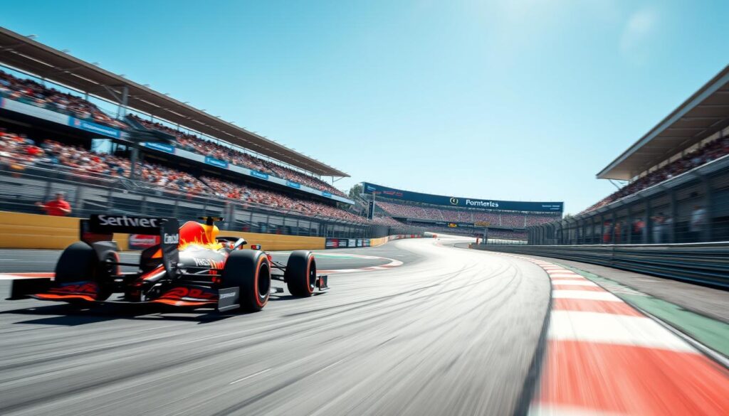 Formula 1 racing