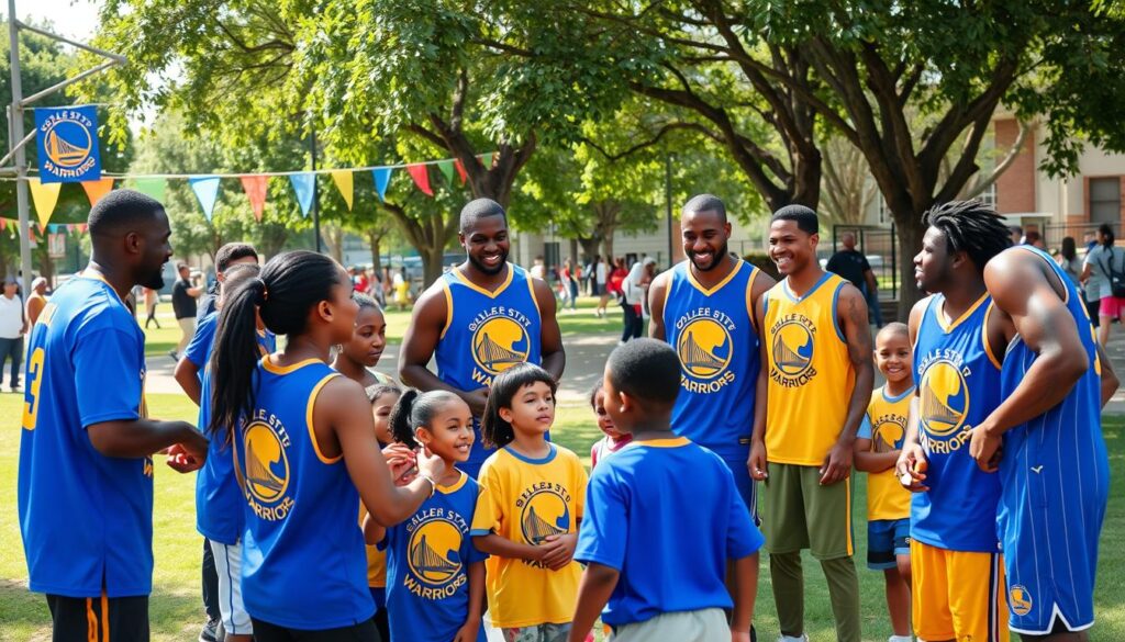 Golden State Warriors community engagement