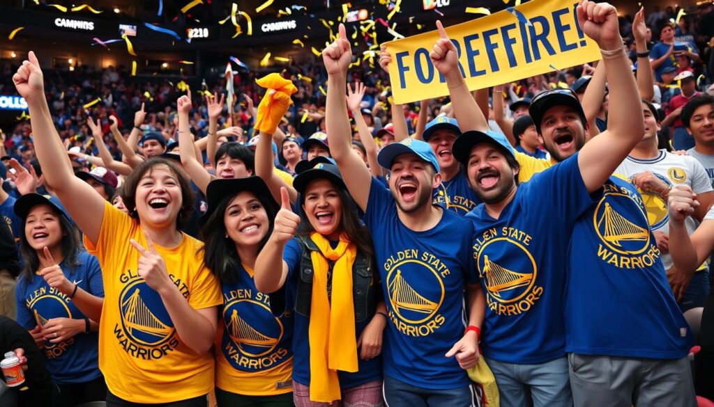 Golden State Warriors fans