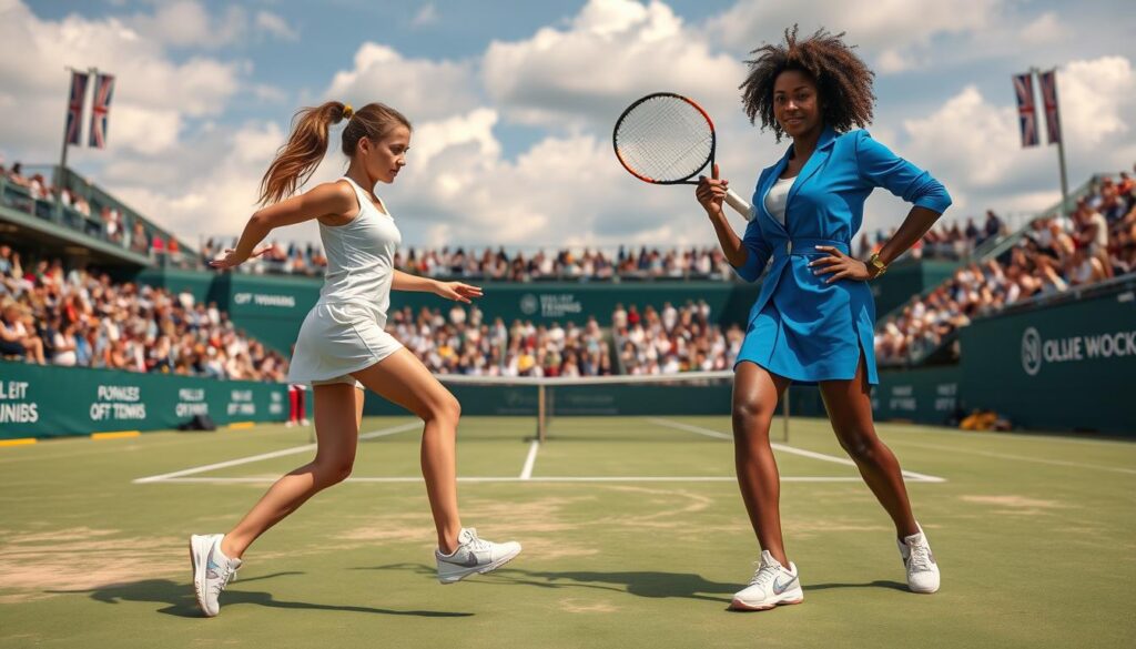 Iga Swiatek and Coco Gauff
