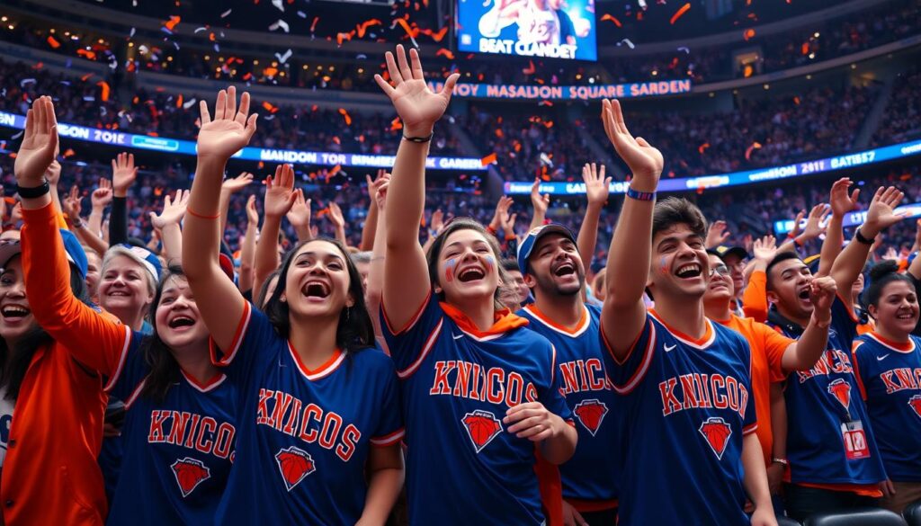 Knicks fan engagement