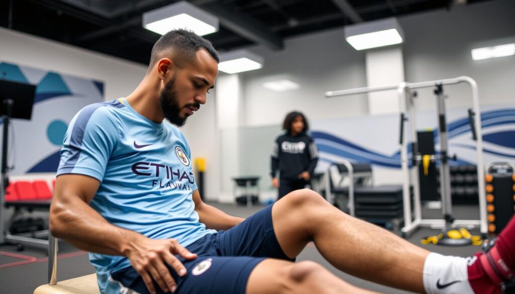 Manchester City player recovery
