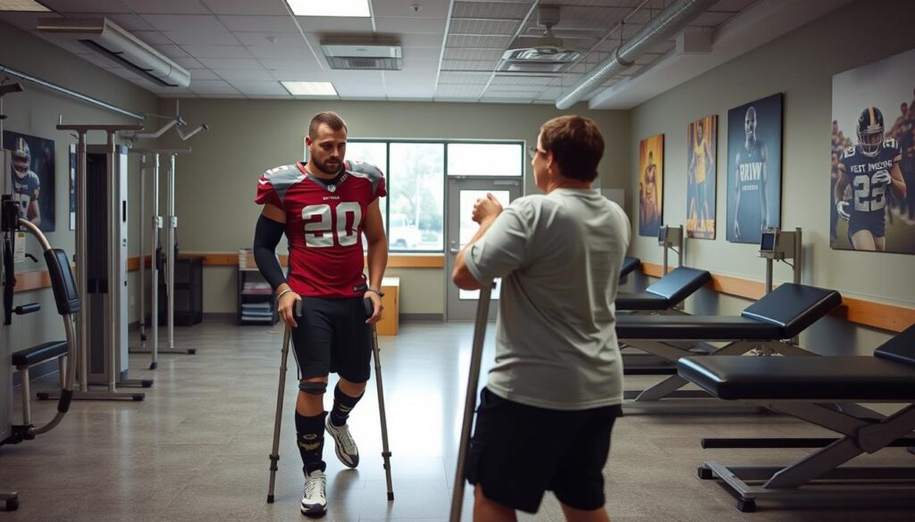NFL player injury recovery
