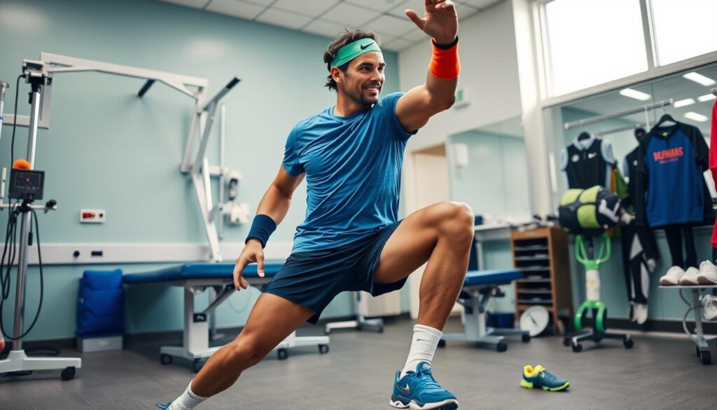 Nadal injury rehabilitation