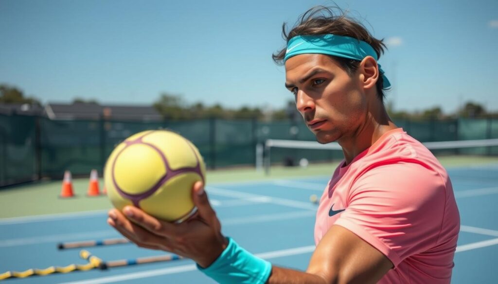 Nadal's training regimen