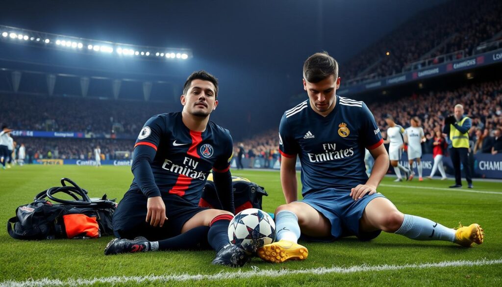 PSG Real Madrid Injuries