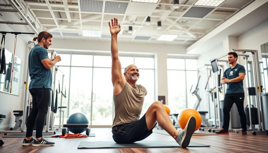 Physical rehabilitation for athletes