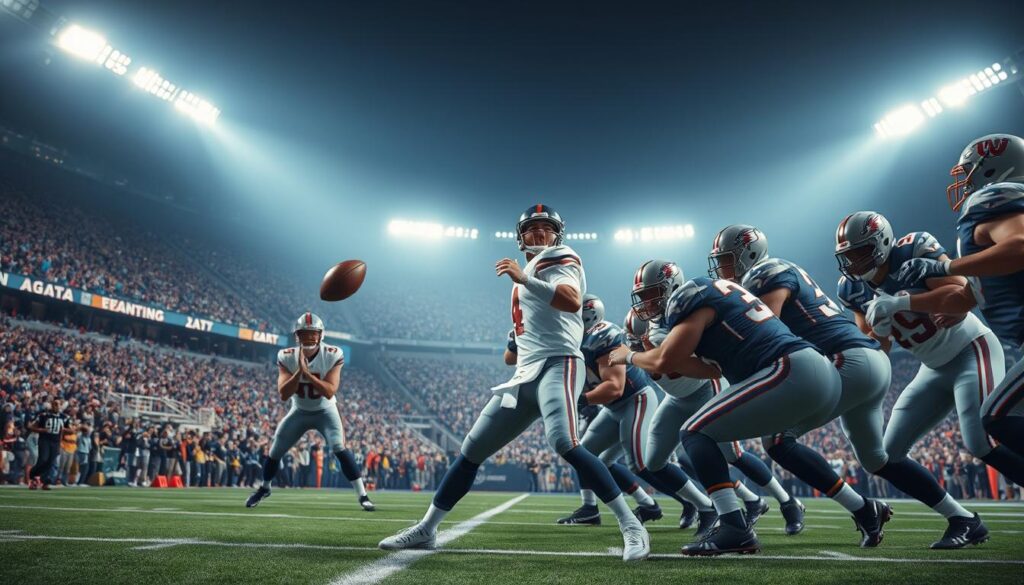 QB performance and offensive line play