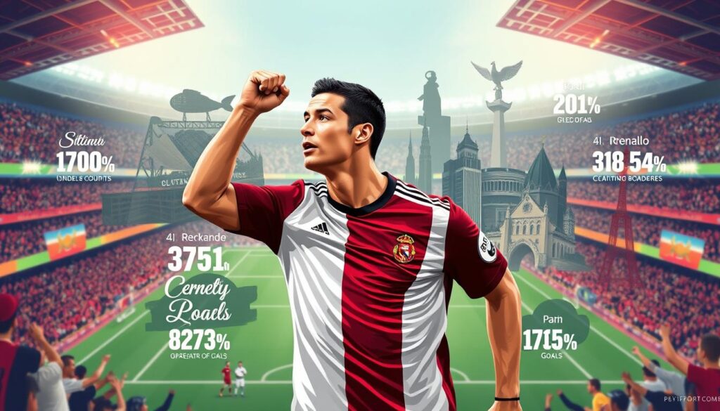Ronaldo career goals tally