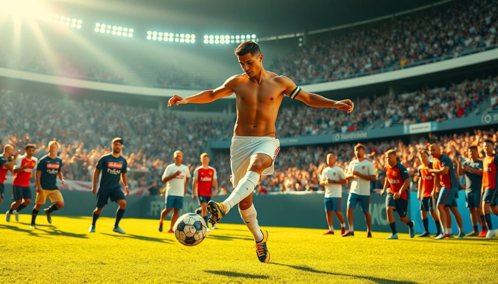 Ronaldo inspiring the next generation