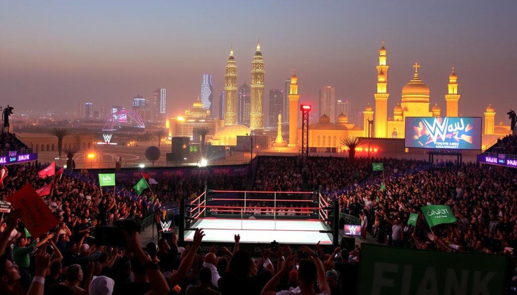 WWE Crown Jewel event in Saudi Arabia