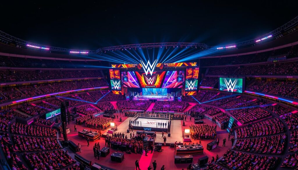 WWE Crown Jewel event production
