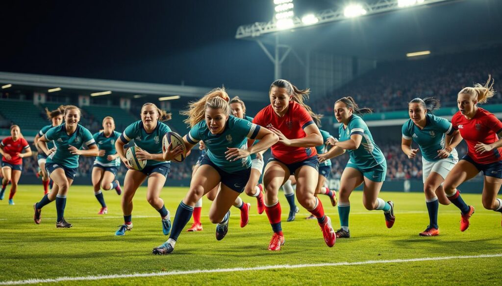 elite women ruggers
