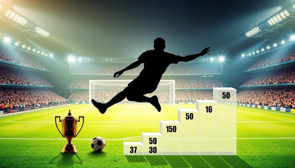 football legend milestones