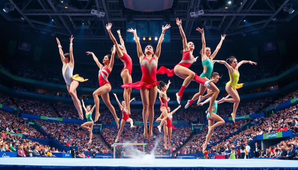 gymnastics champions