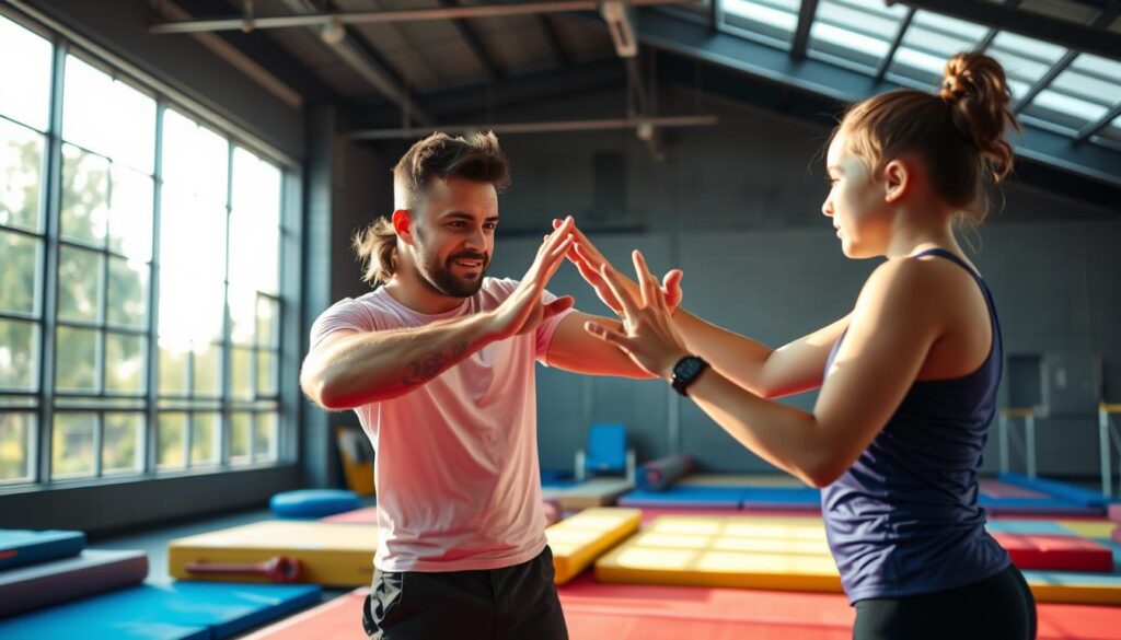 gymnastics coaching