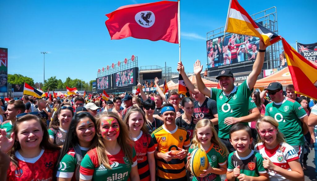 rugby fan events