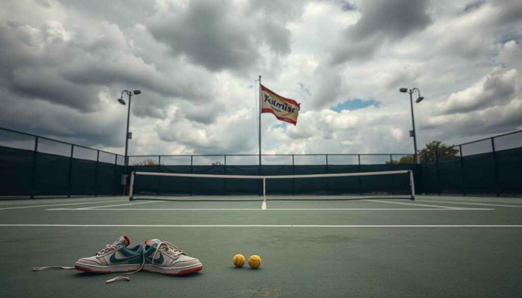 tennis player retirements