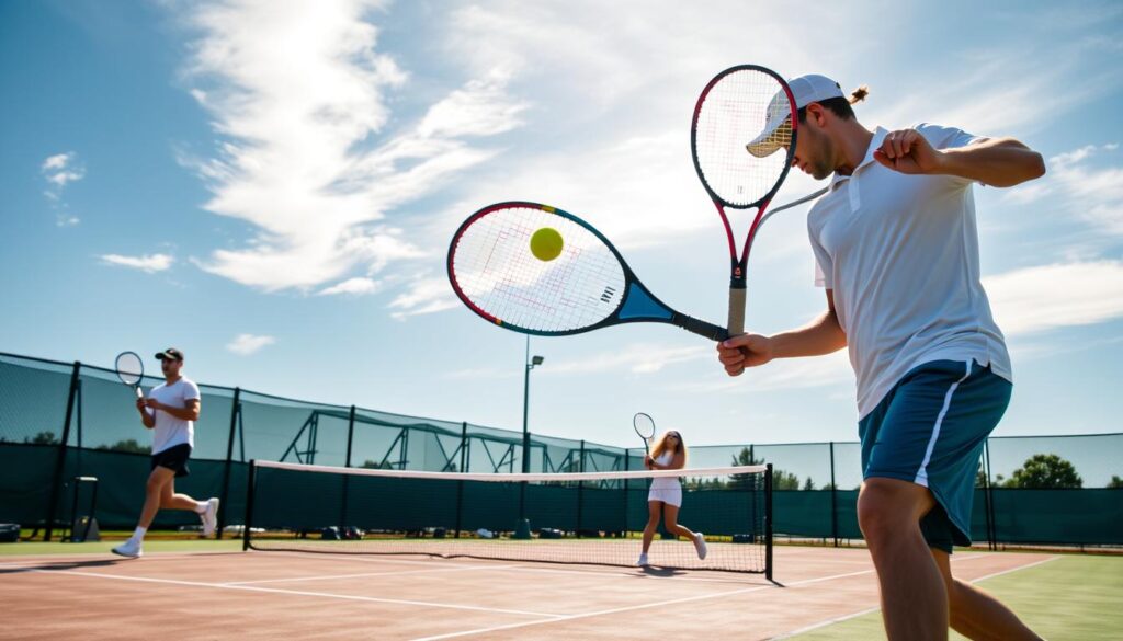tennis training