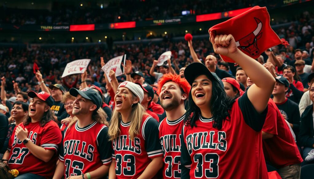 Chicago Bulls fans