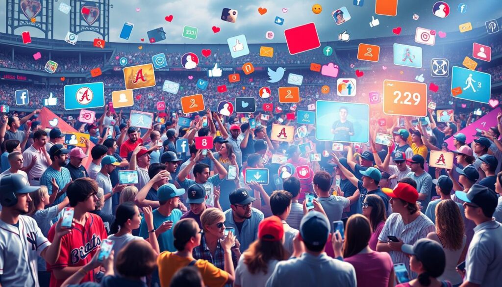 MLB social media and online communities