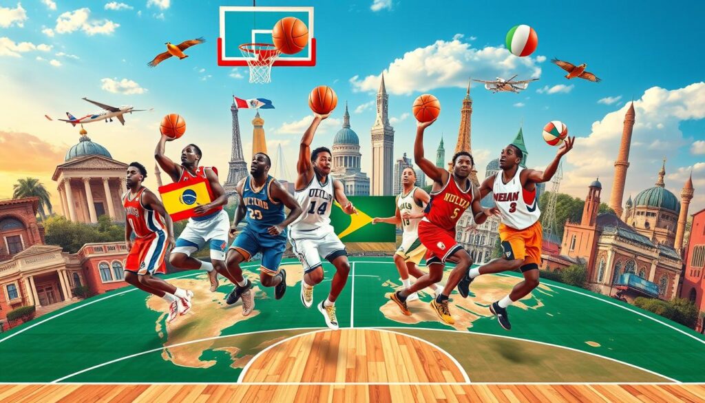NBA global reach