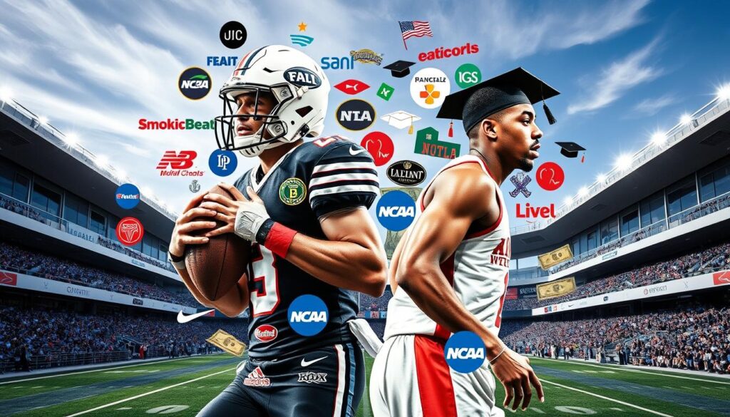 NCAA regulations and College athlete compensation changes