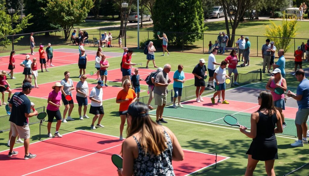 Pickleball growth in America