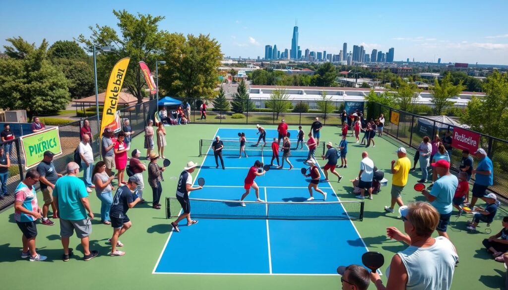 Pickleball growth in America