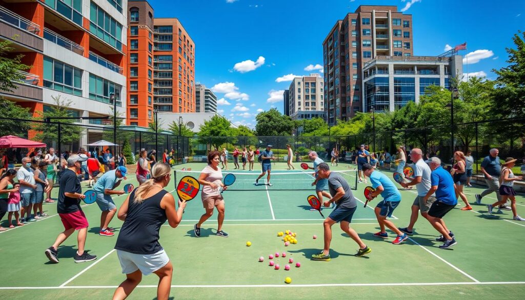 Pickleball growth in America