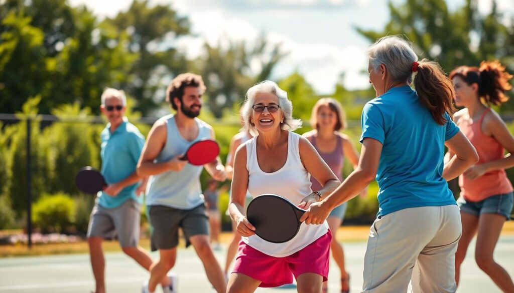 Pickleball health benefits