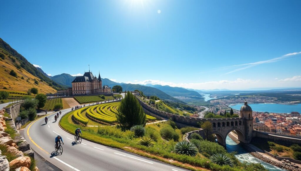 Tour de France 2024 iconic locations