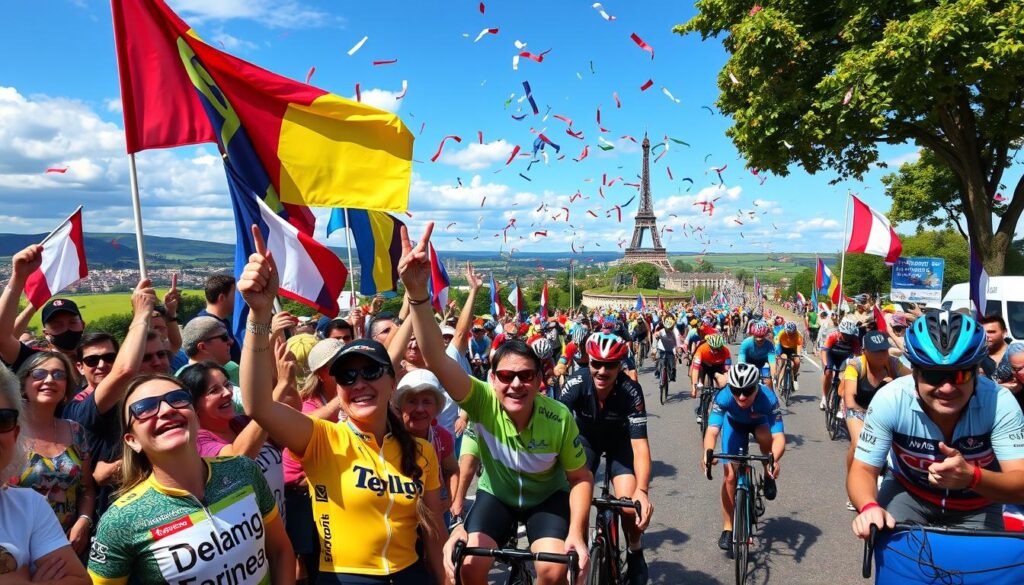 Tour de France fan engagement