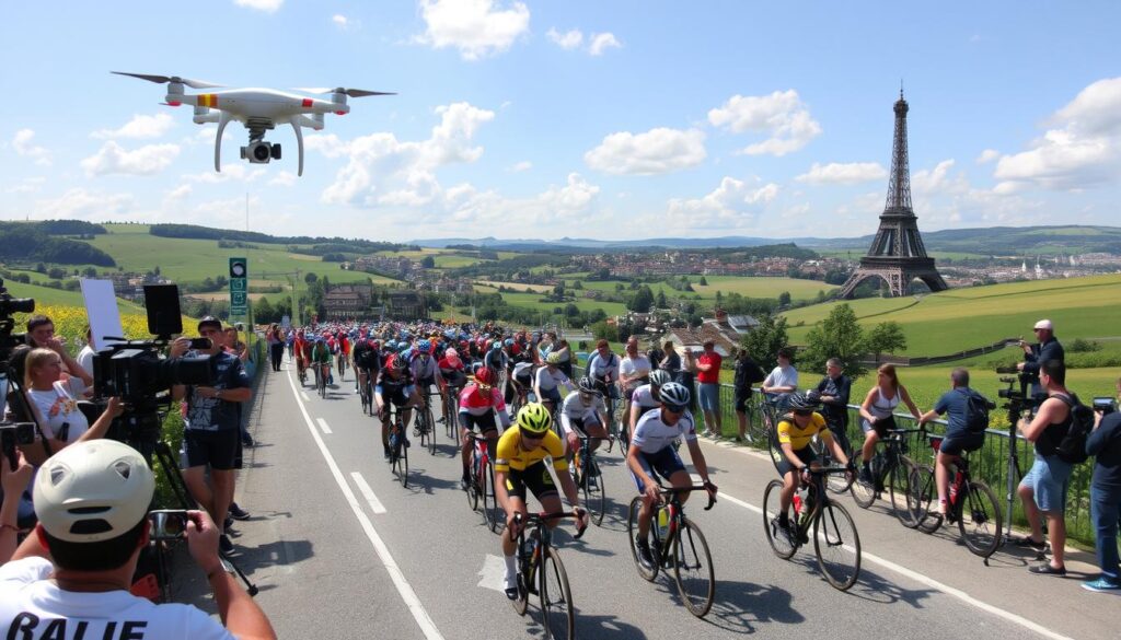 Tour de France media coverage