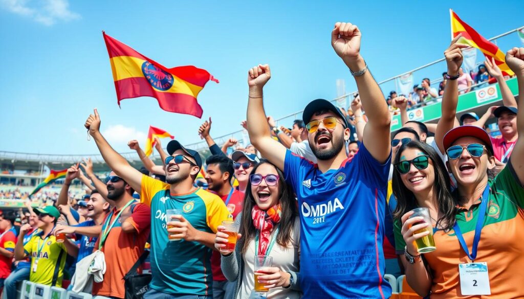 cricket fans