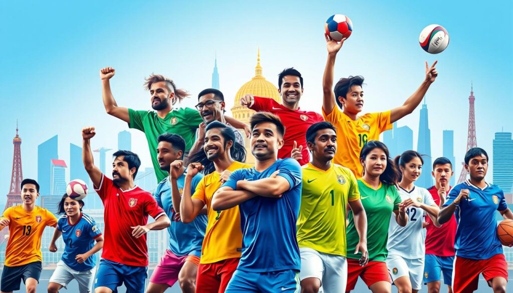 international sports diversity