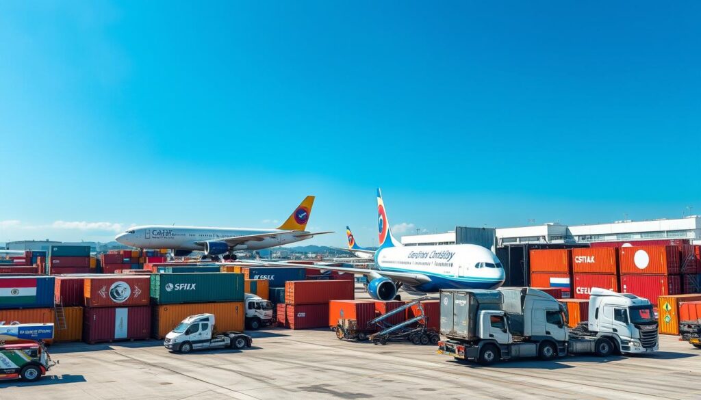 international sports logistics