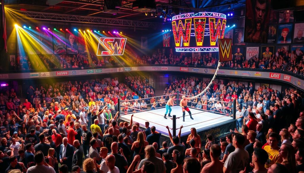wrestling industry popularity