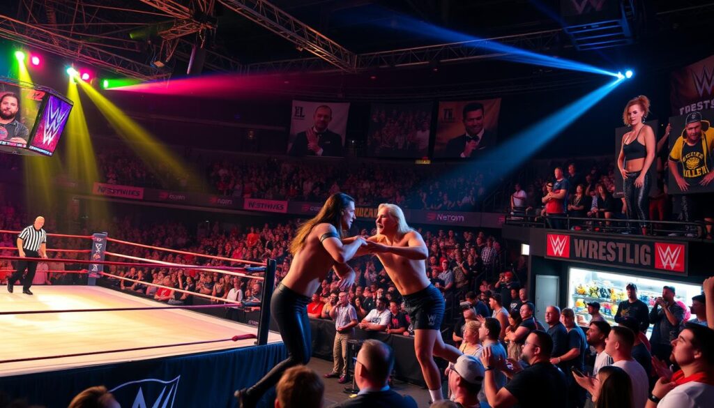 wrestling industry popularity